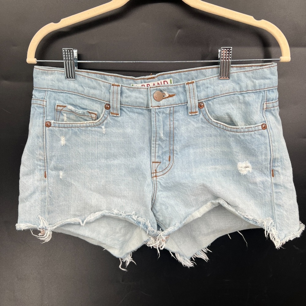 J Brand cut off shorts aquarius denim shorts light wash low rise boho summer 28